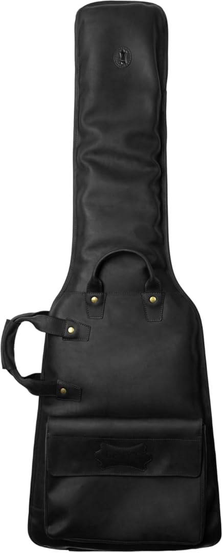 Levy's Solera Series Premium Genuine Crazy Horse Leather Gig Bag for Electric Guitars