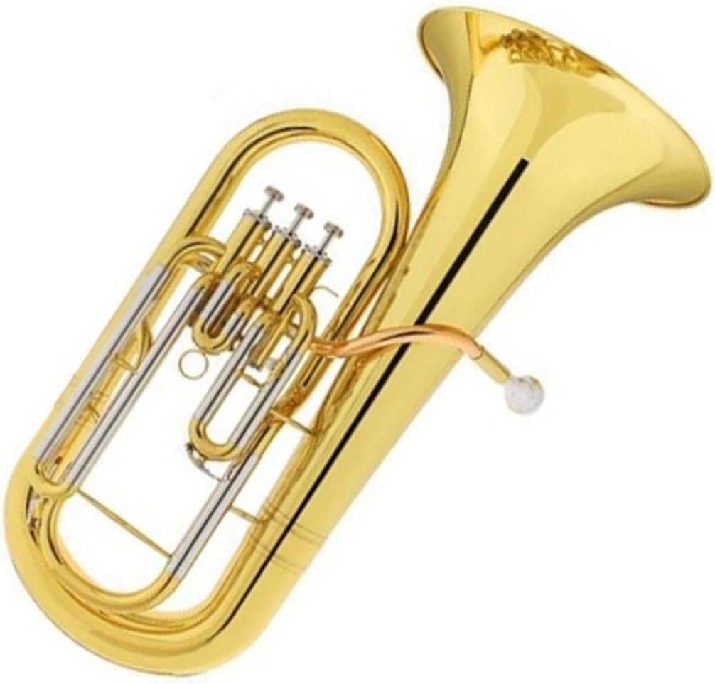 Suitable For Beginners Euphonium Instrument B Flat Key Three Key Professional Brass Euphonium All-brass Instrument