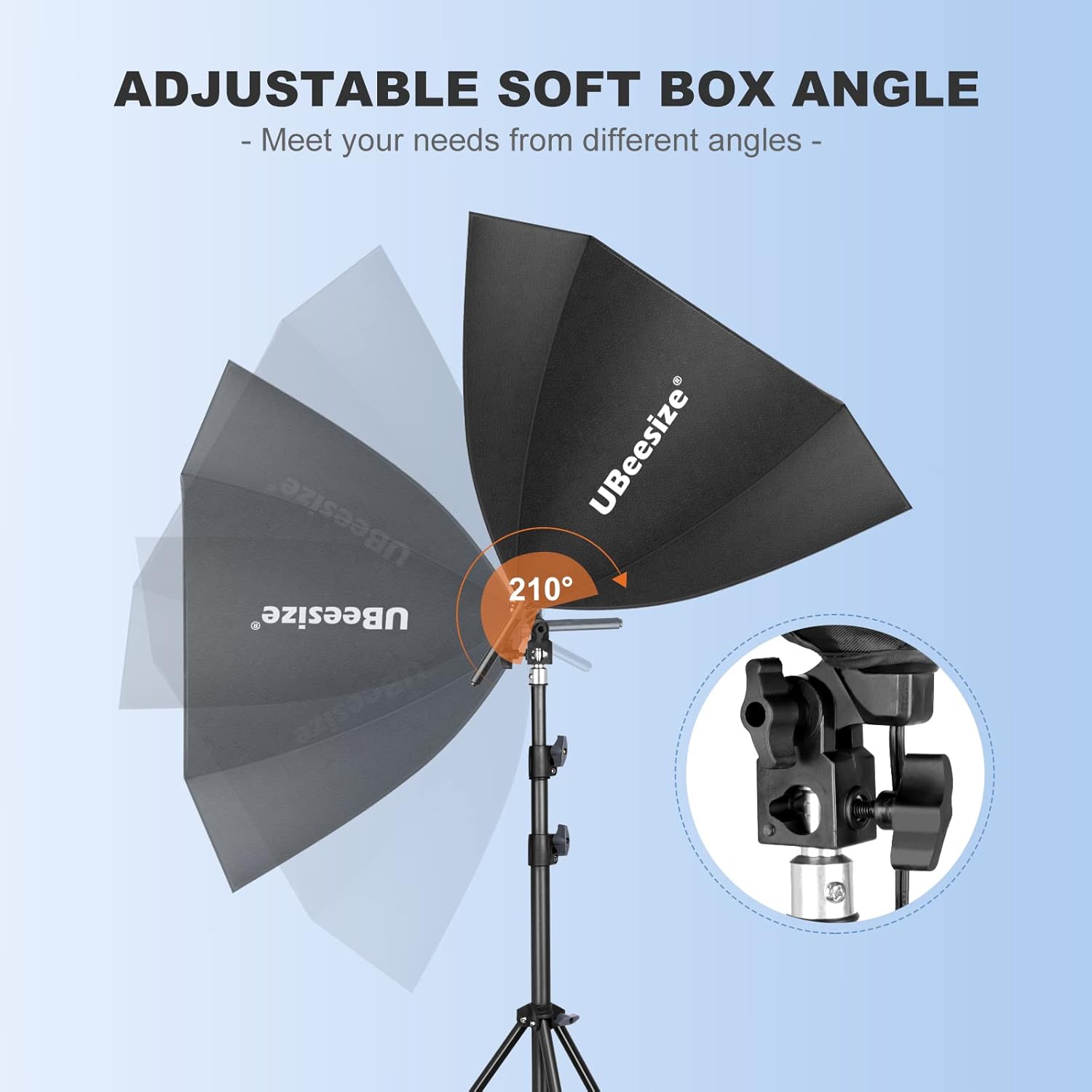 UBeesize Softbox Photography Lighting Kit, 30