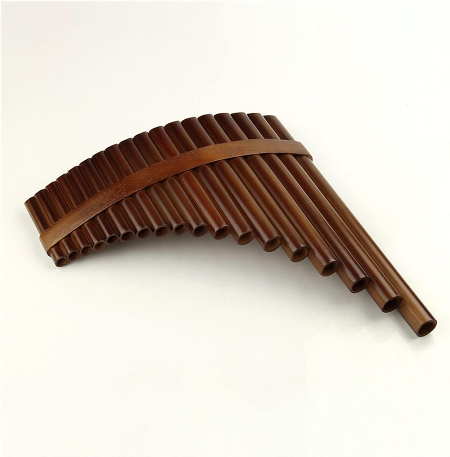 PanPipes Woodwind Instrument 18 Pipes F Key Pan Flute Woodwind Instrument Pan Flute (Color : Left-Hand)