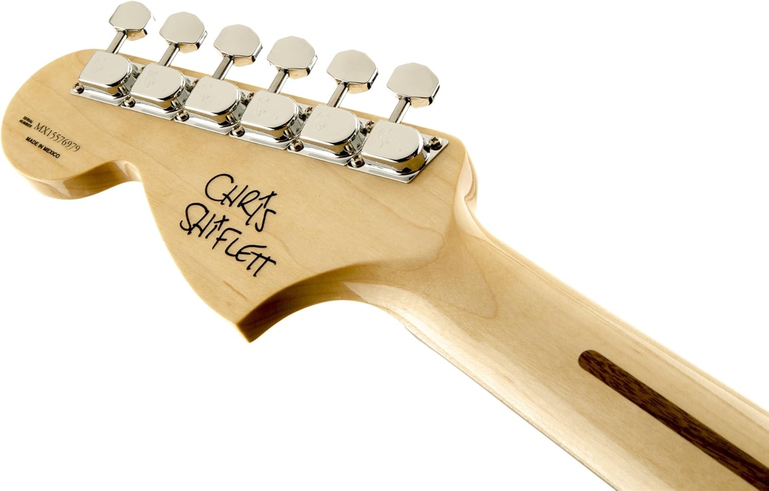 Fender 0142400744 Chris Shiflett Telecaster Deluxe Rosewood Fingerboard Electric Guitar, Shoreline Gold