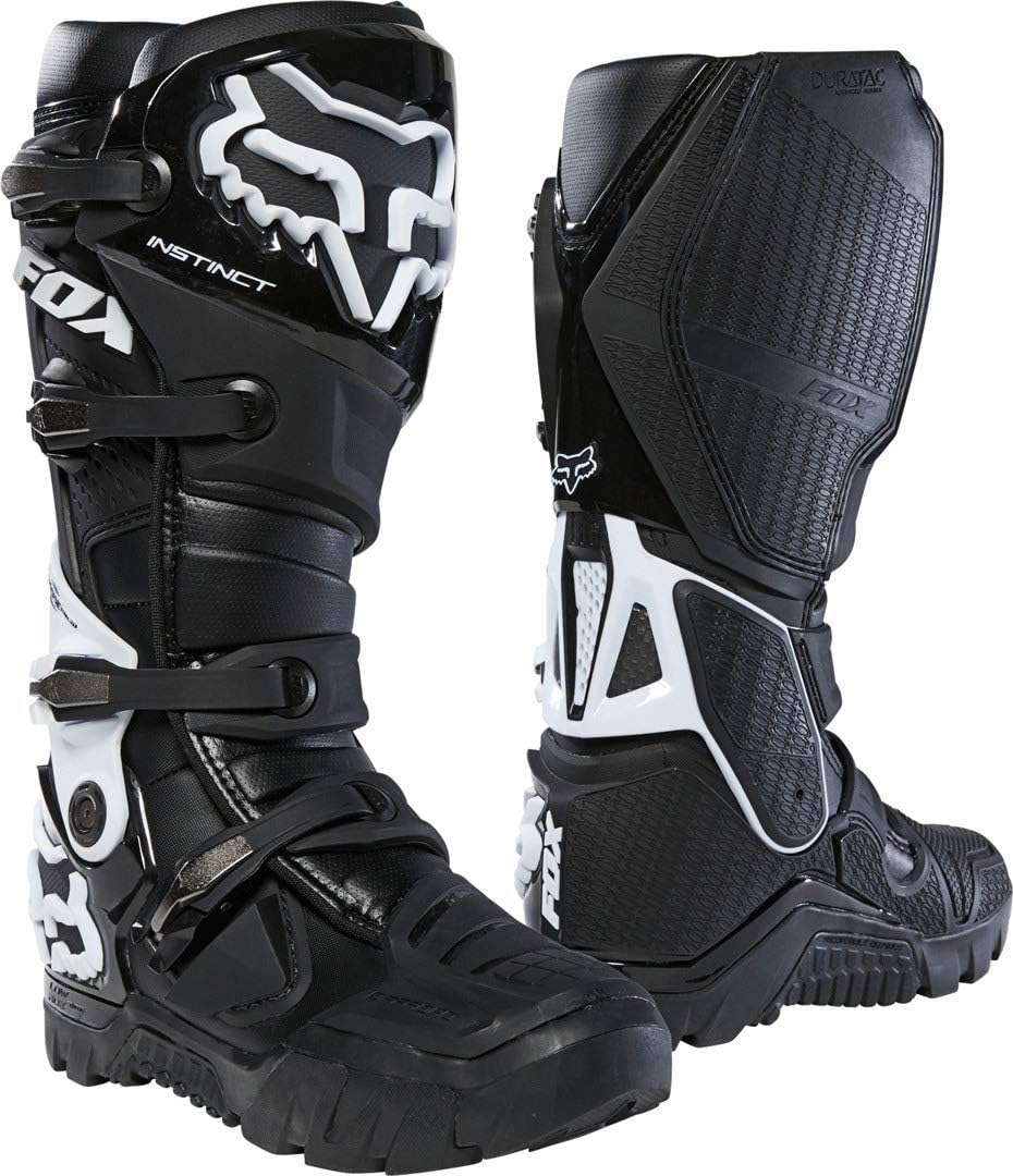 Fox Racing Men's Instinct Motocross Dirt Bike Boots, Black, 8