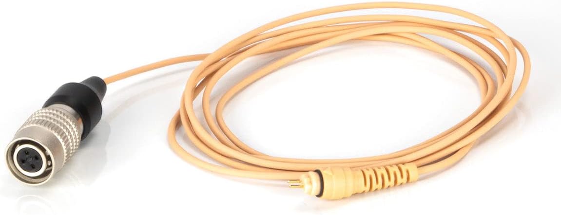 THOR AV Hammer SE-11 Headset Microphone (HIROSE4 - Compatible with Audio-Technica Except AT32xx, Tan)