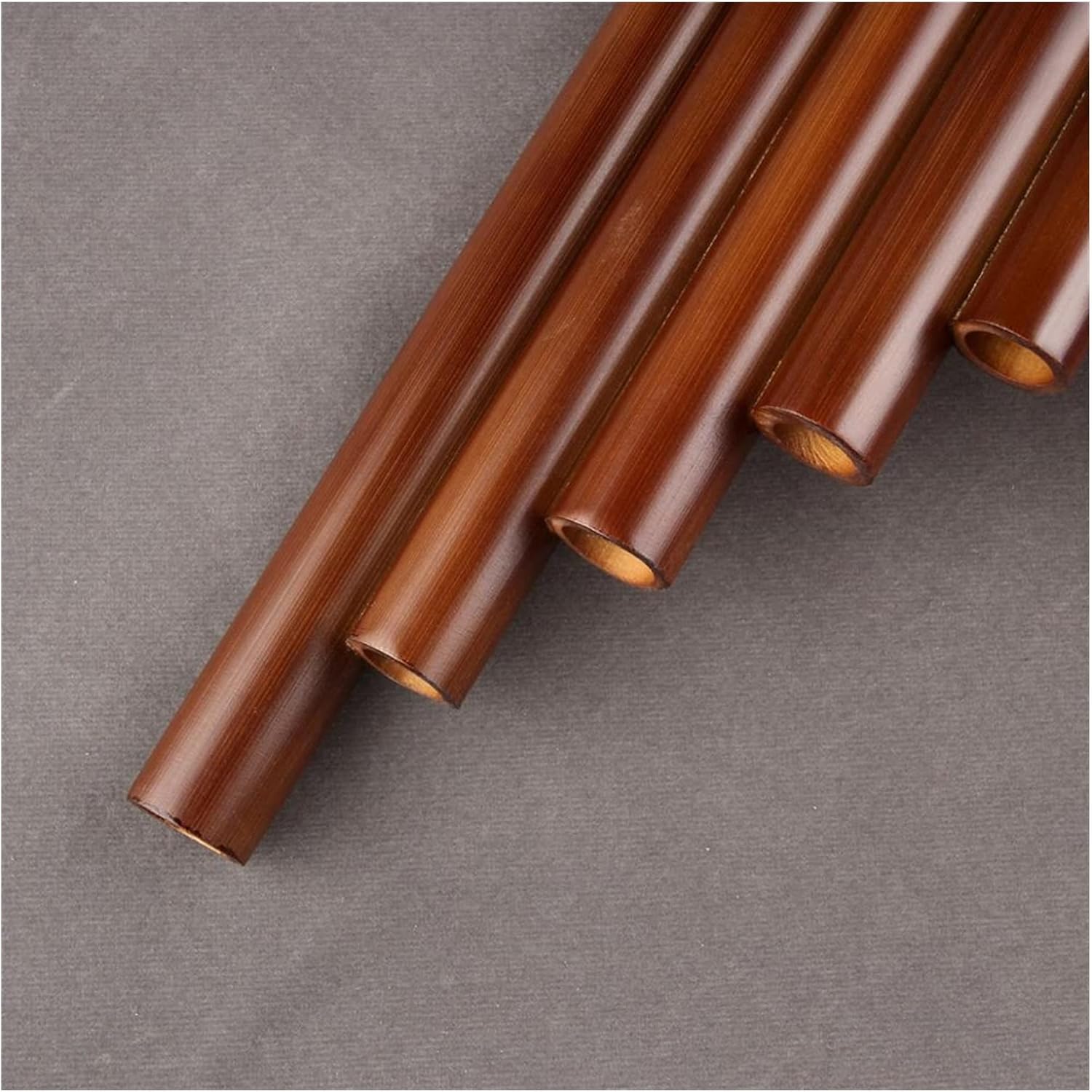 PanPipes Woodwind Instrument 25 Pipes G Key Pan Flute Pan Pipes Woodwind Instrument Traditional Musical Instrument Bamboo Pan Flute (Color : Right-Hand)