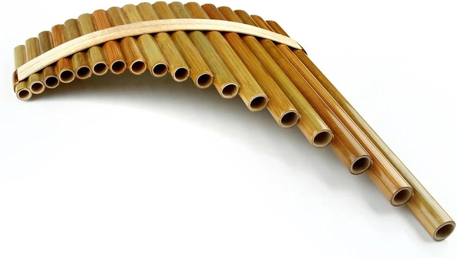 pan flute for beginners 18 Pipes F Key Pan Flute Woodwind Instrument Chinese Traditional Musical Instrument Pan Flute (Color : Right hand)