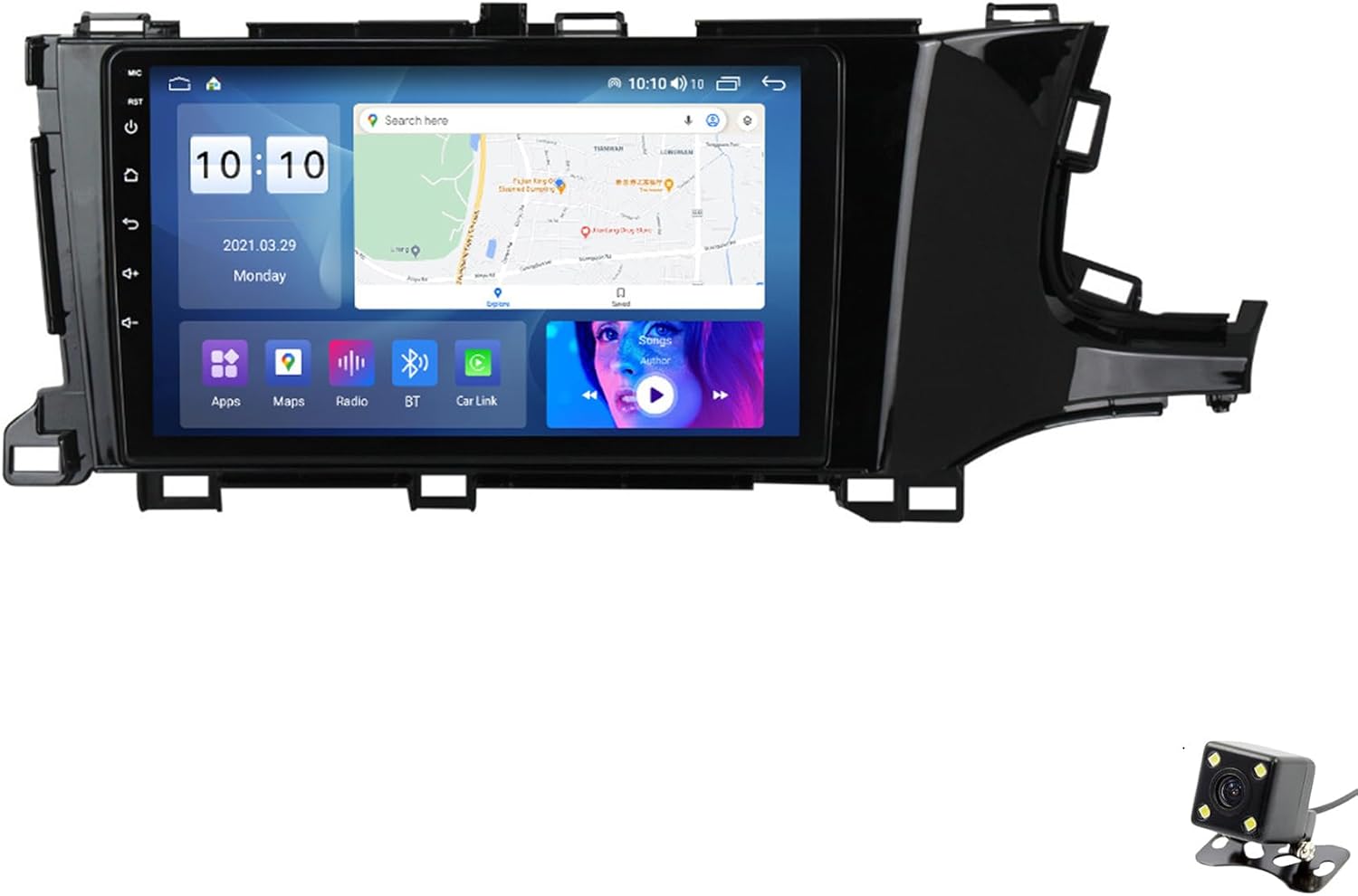 ADMLZQQ Double Din Car Stereo Multimedia with Bluetooth and 9