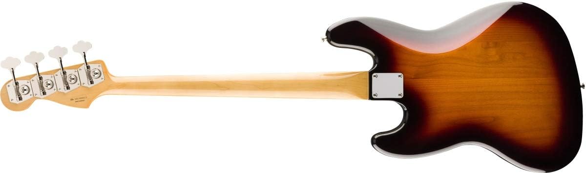 Fender Vintera 60s Jazz Bass, 3-Color Sunburst, Pau Ferro Fingerboard