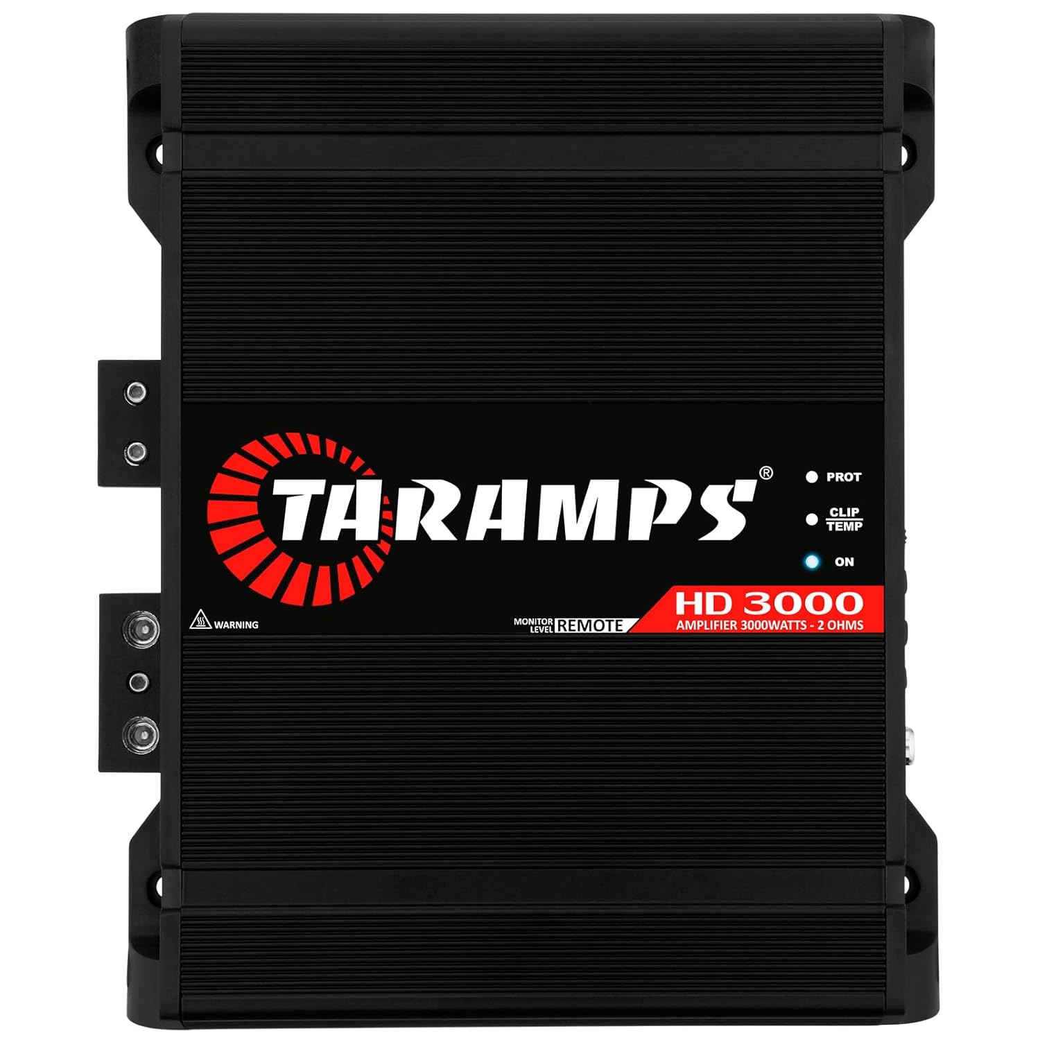 Taramps HD 3000 2 Ohms Black 1 Channel 3000 Watts RMS MAX Full Range Car Audio Monoblock LED Monitor Indicator Class D Amplifier Crossover, HD 3k