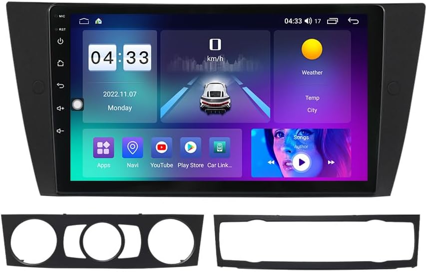 Car Stereo Radio for BMW 3 Series 328i 335i 325i 2005-2011 (E90/E91/E92/E93)…