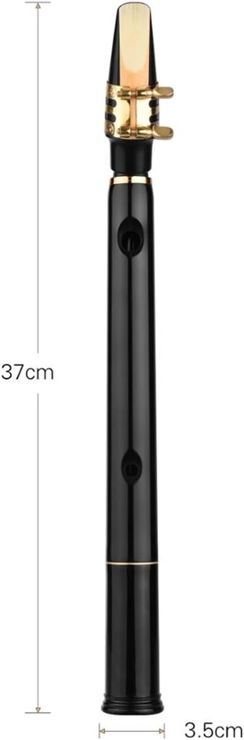 Black Pocket Sax Mini Portable Saxophone Little Saxophone with Carrying Bag Woodwind Instrument Musical Accessories Professional Saxophone (Color : Style3)