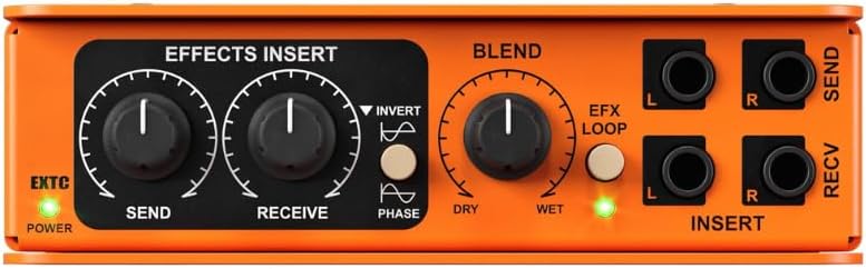 Radial Engineering EXTC-Stereo Effects Interface & Reamper Bundle with Pig Hog 10ft Microphone Cable and Liquid Audio Instrument Polishing Cloth - Reamp Box