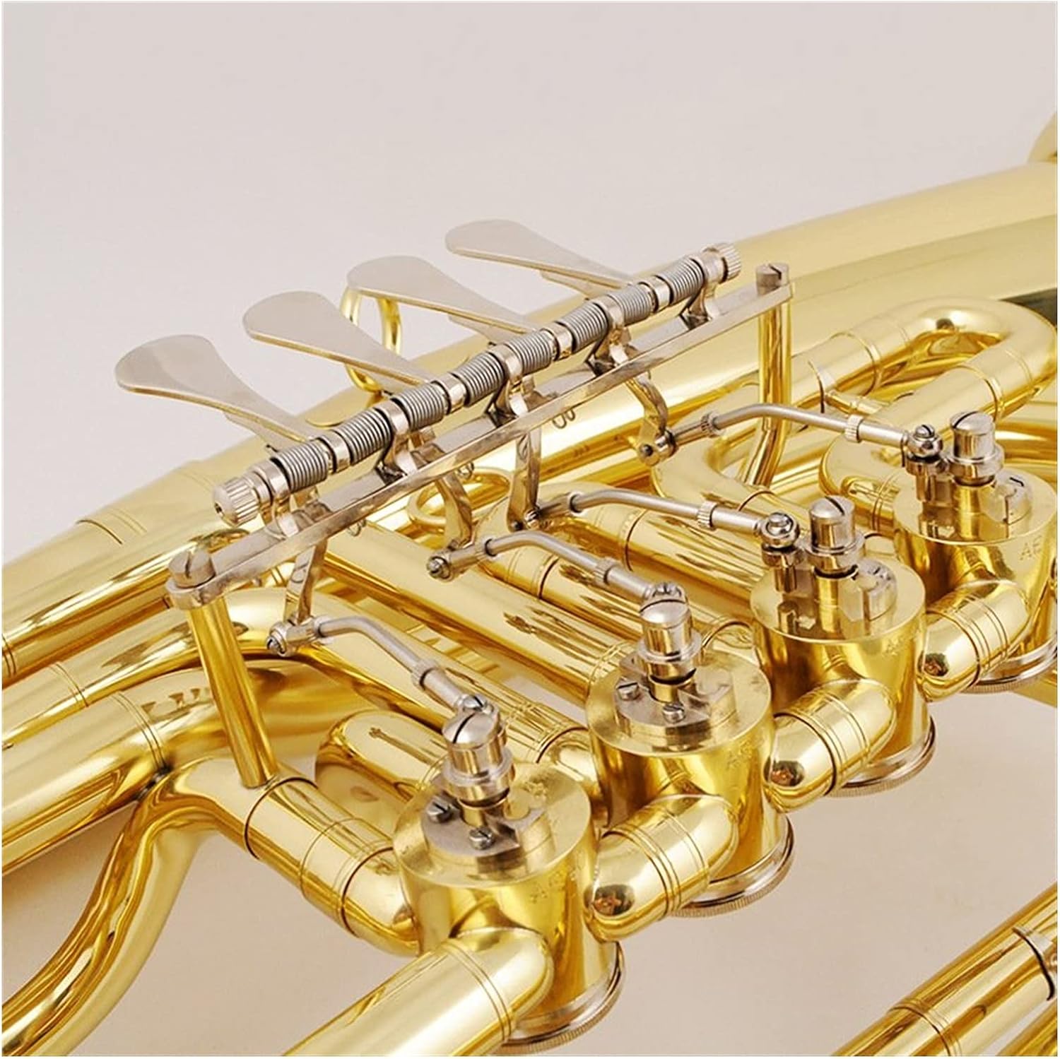 Euphonium Four Flat Keys Lacquered Gold Euphonium Big Horn Musical Instrument Student Euphonium