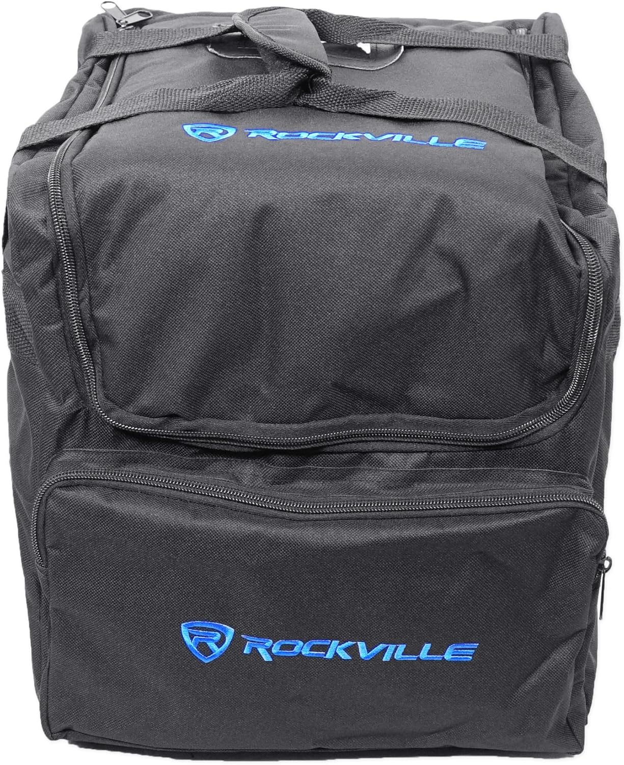 Audiosavings Bundle: Chauvet DJ Swarm Wash FX ILS RGBAW+UV DMX LED Rotating Derby/L-Beam/Strobe Light Bundle with Rockville RLB40 Padded Travel Bag for Chauvet or American DJ Effect Lights (2 Items)