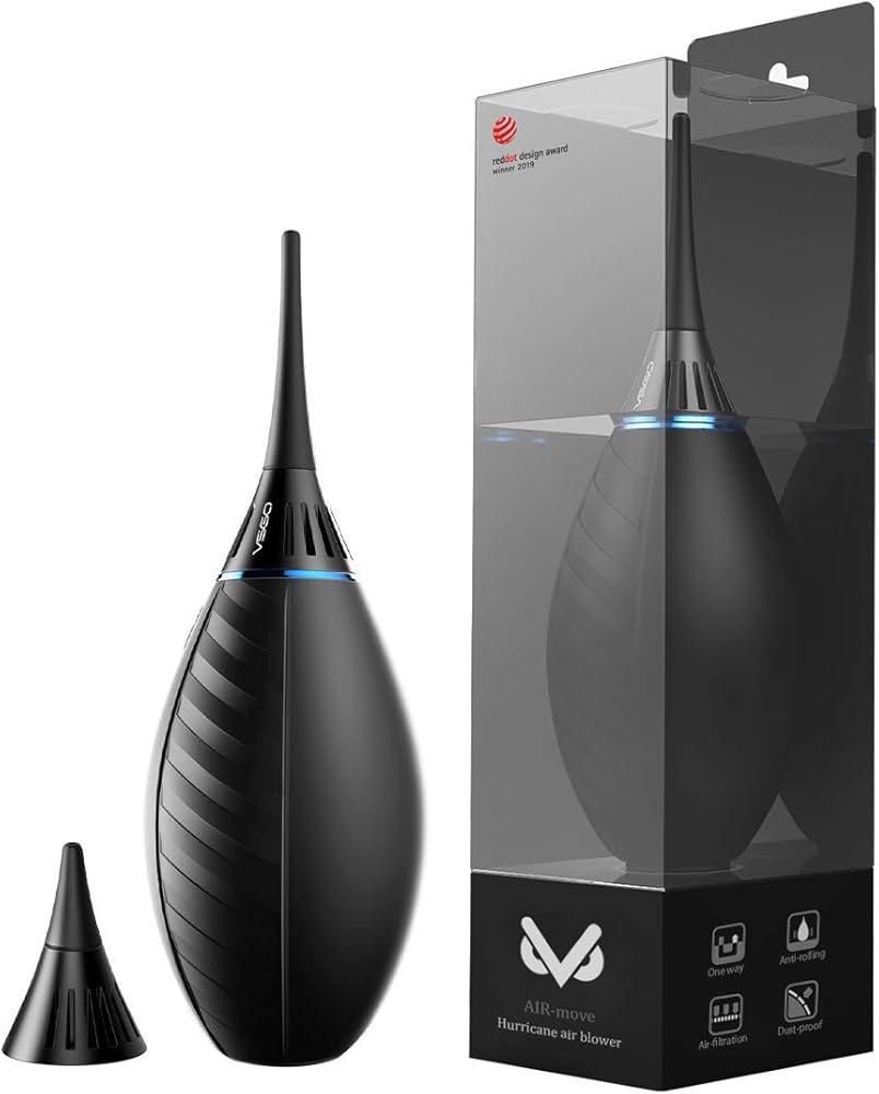 VSGO Air Blower B02E+Lens Cleaning Pen P01E+Microfiber Cleaning Cloth Cl01E+Sensor Cleaning Swabs S02E