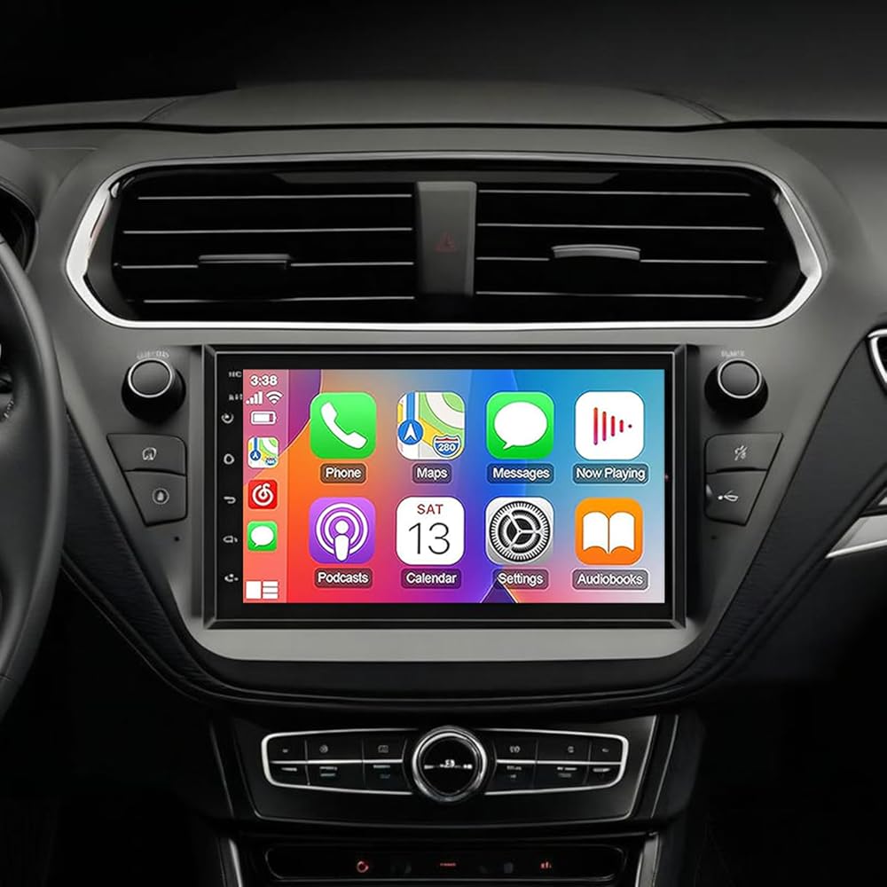 PHEZEN Car Radio for Ford F150/250 2004-2014 with Carplay & Android Auto, 7Inch IPS Touch Screen for Ford F150 Car Stereo Bluetooth FM in Dash GPS WiFi Backup Camera SWC-2+32G