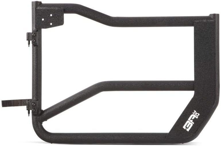 Body Armor 2007-2018 Compatible with Jeep Wrangler JK Tube Doors Front Pair Black JK-6154