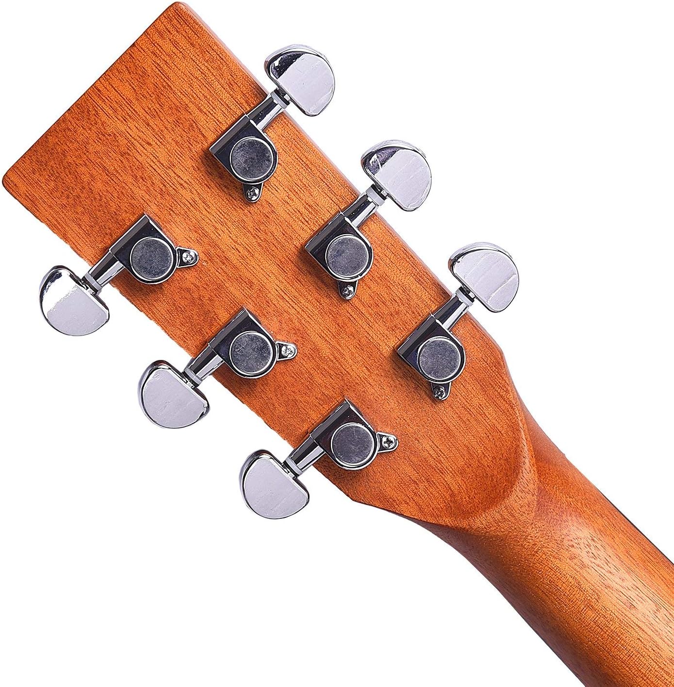 Kadence Electric Acoustic Guitar (Ash Wood) - Semi Acoustic Guitar with Pickup, Inbuilt Tuner, Capo, Strings, Picks, Strap, Cable and Padded bag - Electro Guitars for Beginners & Professionals