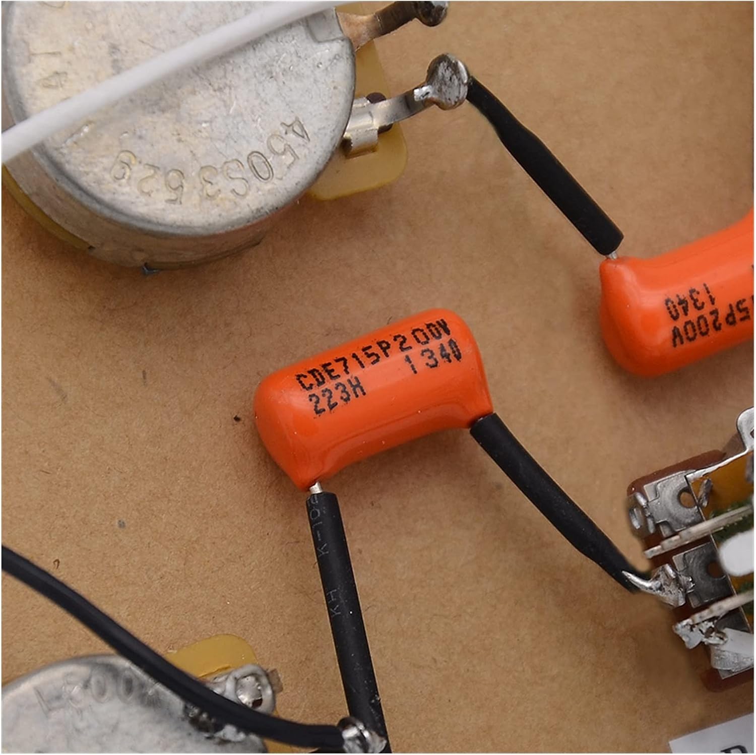 Double Coil Pickup 1 Set Passive Loaded Pre-Wired Electric Guitar Push Pull Wiring Harness Prewired Kit for LP SG Without Converter Pickups