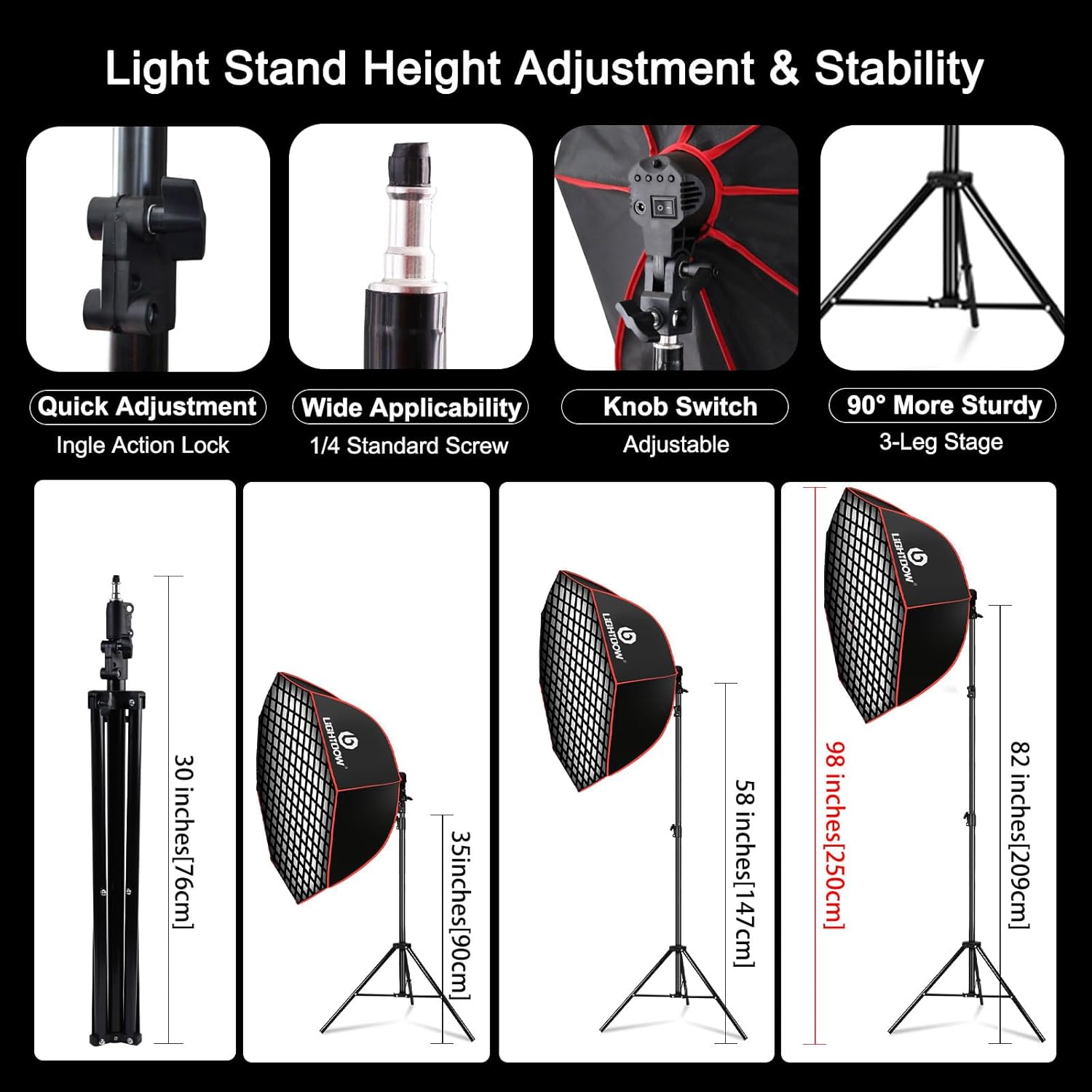 Light Box Photography Lighting Kit:2-Pack 37