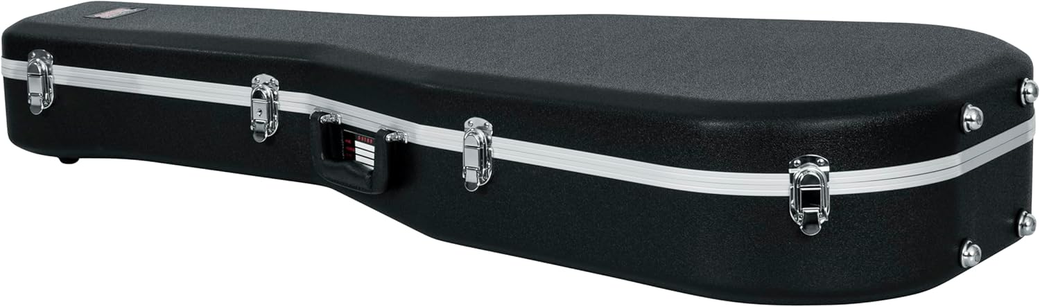 Gator Cases Legacy Series Lightweight Deluxe ABS Molded Case for Dreadnought Style Acoustic Guitars, (GC-DREAD)