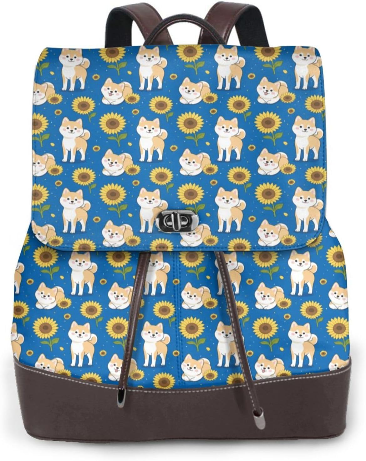 puppy for Womens Backpack Purse Microfiber PU Anti-theft Large Fashion Designer Travel Bag Ladies Shoulder Bags