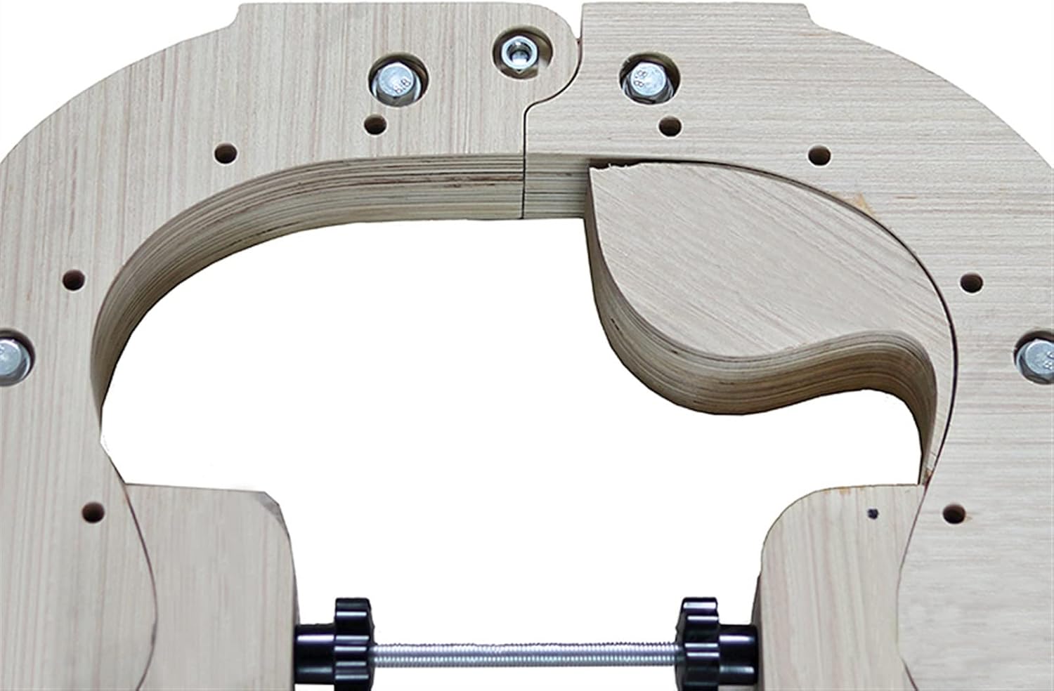 TSTS 41inch Thickness Acoustic Guitar Making Assembly Mold Dual-use Folk Pop Guitar Mould DIY Materials Guitar Tools