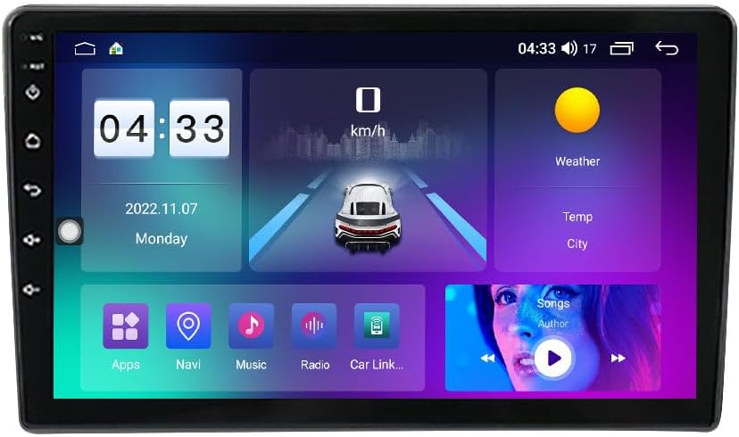 Android Car Stereo for Opel Astra H 2004-2014,9 inch IPS Touchscreen with Upgrade Wireless CarPlay & Android Auto,WiFi/GPS,Support SWC and Subwoofer,8-Core 8G+256G