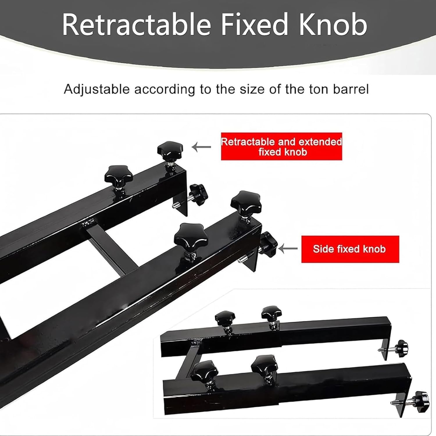 265 Gallon/1000L IBC Tote Mixer Pneumatic Paint Mixer with Support Hanger, 1/2HP, 3/4PHP, 1HP Paint Stirring Machine, Commercial Pneumatic Agitator, Folding Propeller and Stirring Rod