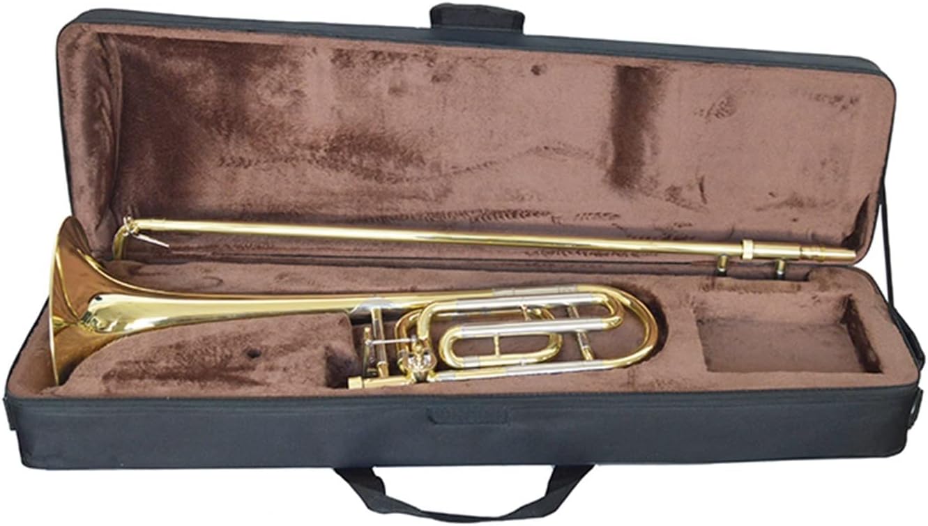 TSTS B Flat to F Key Tenor Trombone Instrument Beginner Trombone