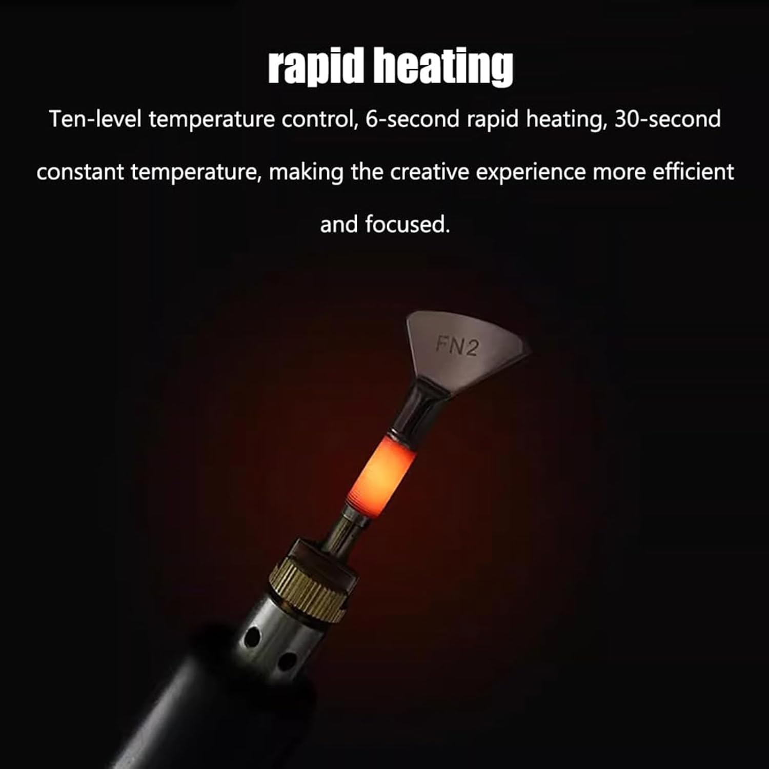 Electric Hot Creasing Edging Machine, with 5 Hot Heads, 10 Gear Temperature Control, Detachable Detachable Iron Head, Anti-Scald Handle, for Craft-Singleportmachine