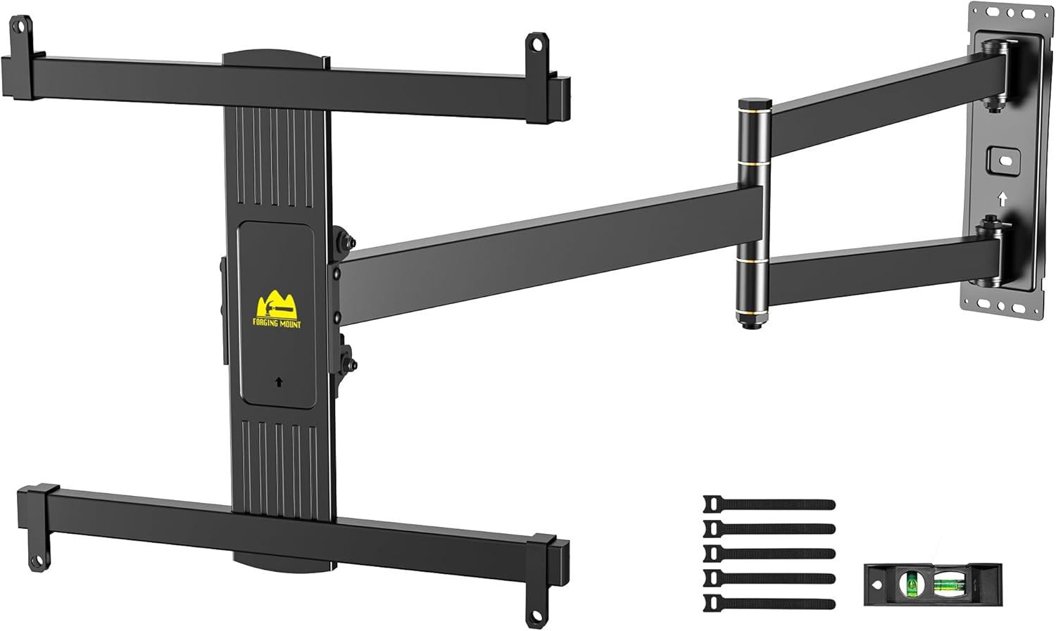 FORGING MOUNT Corner TV Mount Long Arm TV Wall Mount Bracket for 27-70
