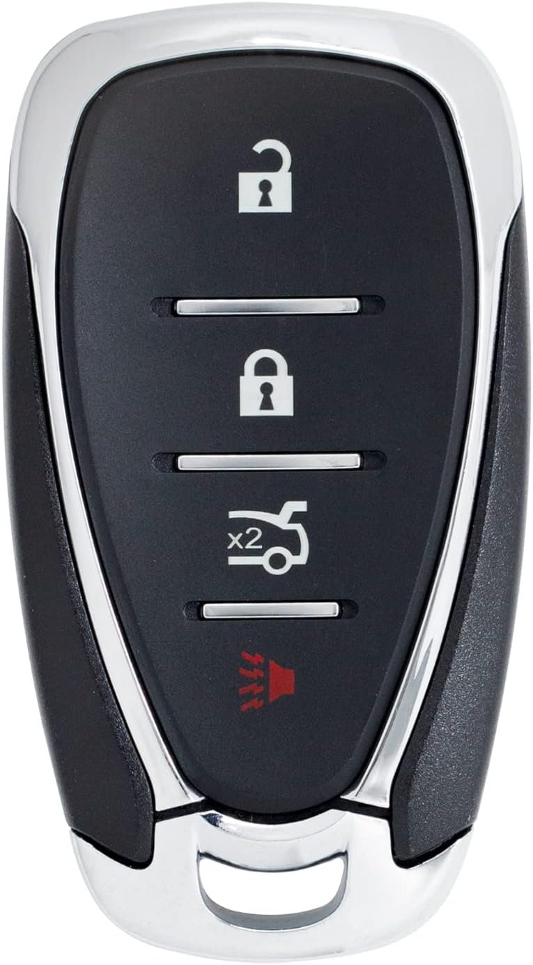 StandardAutoPart Smart Car Keyless Entry Remote Compatible with Chevrolet Cruze Camaro Malibu 2016 2017 2018 2019 2020 2021 HYQ4EA 13508771 13584504 13529660 (4 Button Complete Remote)