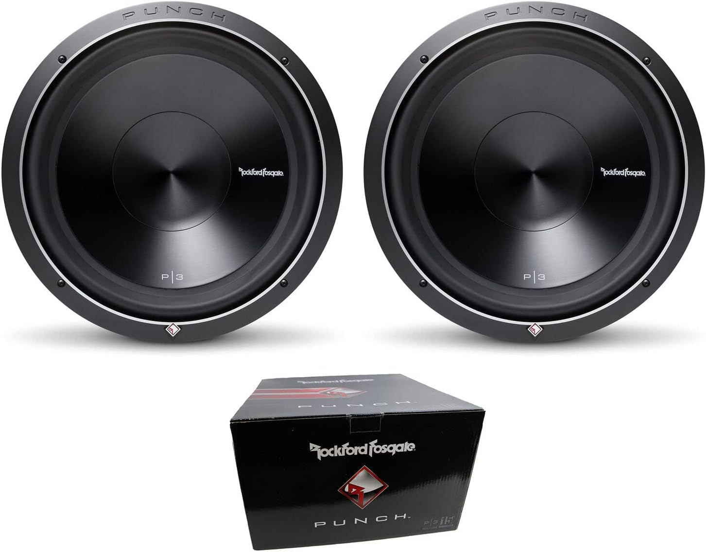2) ROCKFORD FOSGATE P3D2-15 15