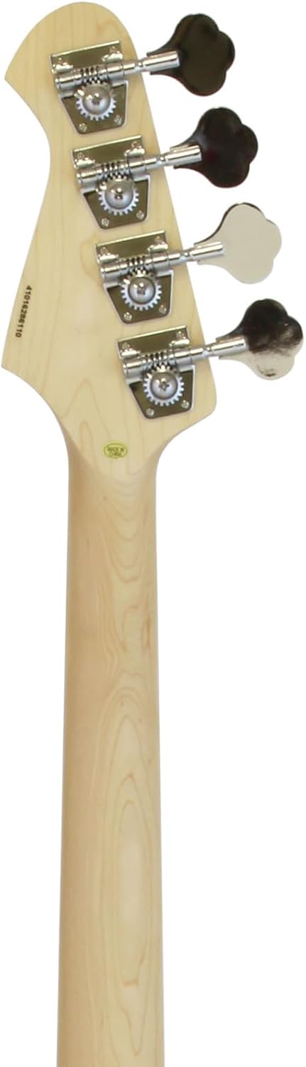 Aria STB-PB Electric Bass Guitar in Black