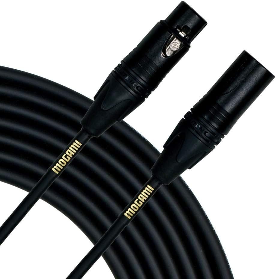 Mogami Gold Stage Microphone Cable - (30 Feet) (Black)