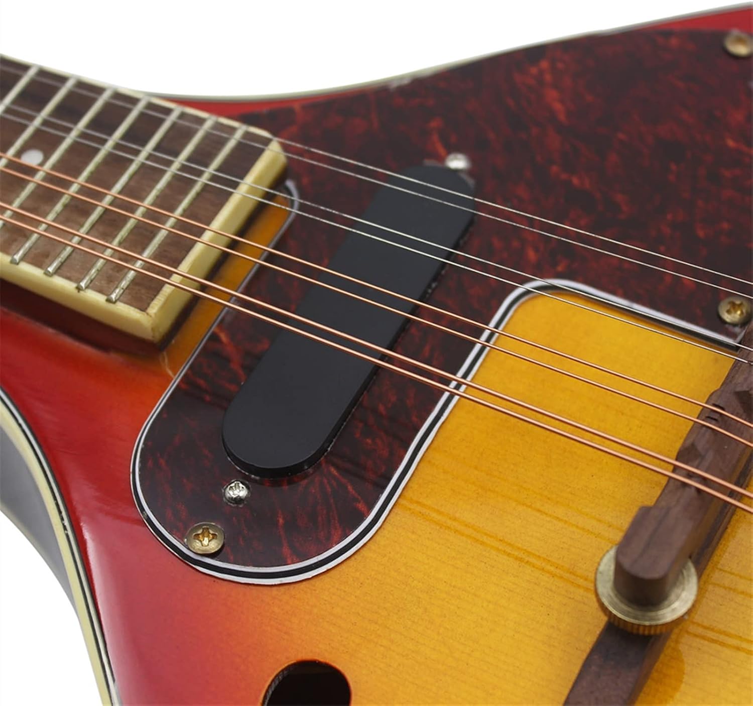 TSTS Mandolin Musical Instrument 8 String Electric Mandolin Guitar A Style Rosewood Fingerboard Mandolin Beginners Adults