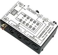 Sescom SES-OTLMAX RCA to XLR Pro Match Audio Level Converter VU - Leve