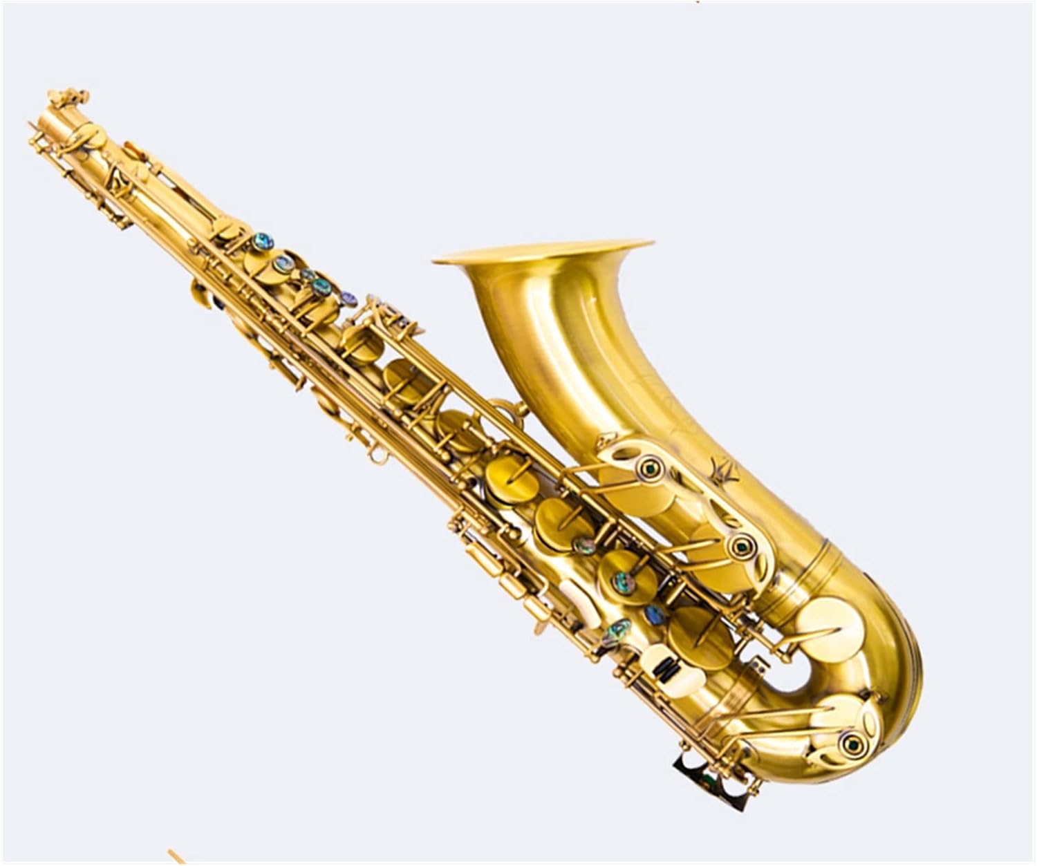 Sax Beginners Kit Professional Saxophone Gold Paint B Tone Beginner Flat Saxophone Mouthpiece Box Wind Instrument