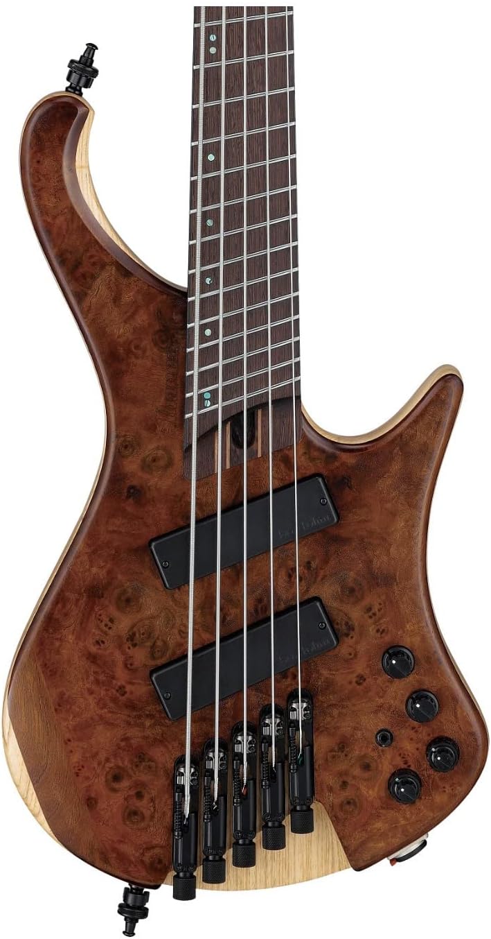 Ibanez Bass Workshop EHB1265MS 5-string Bass Guitar - Natural Mocha Low Gloss