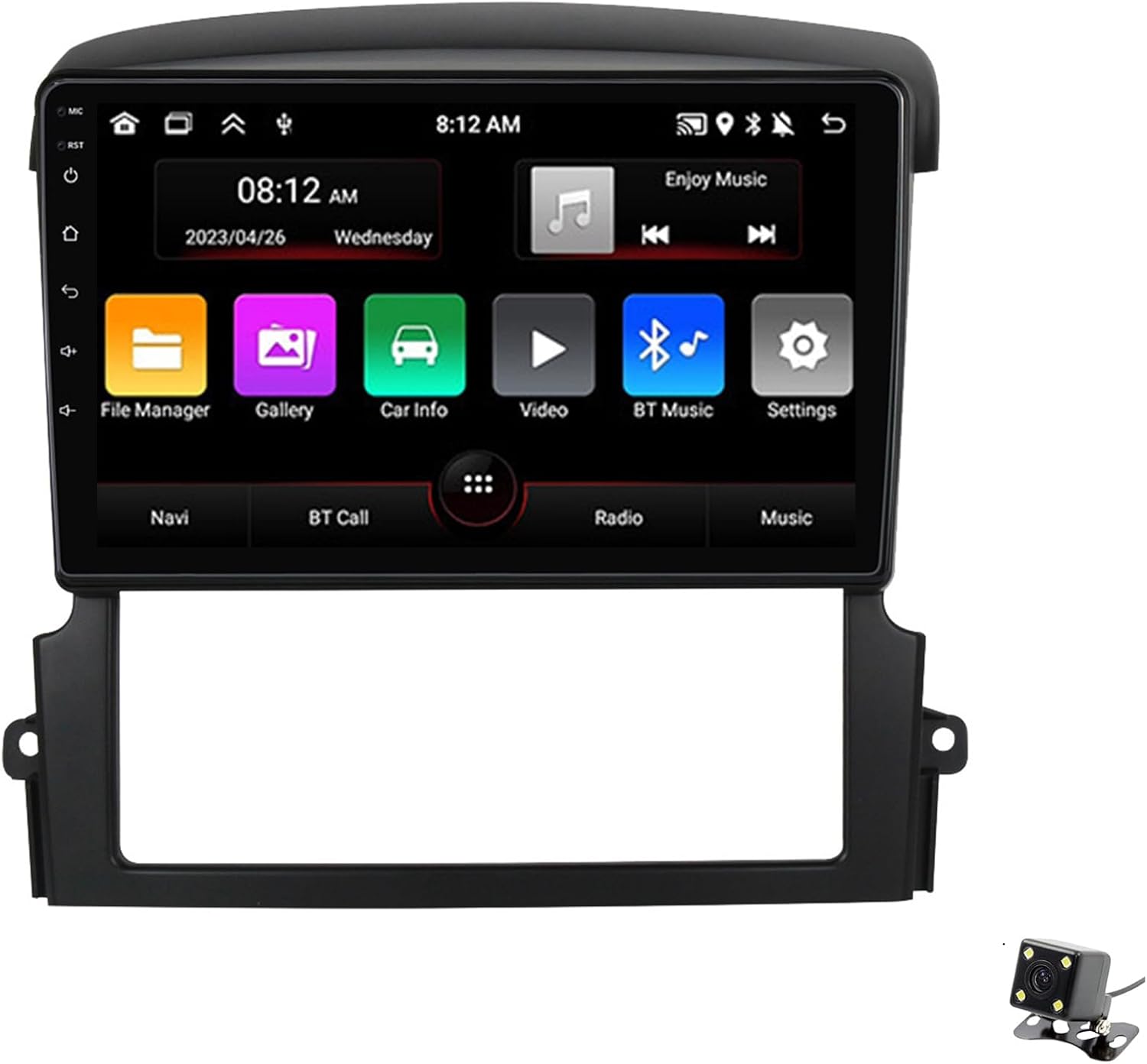 ADMLZQQ Double Din Car Stereo Multimedia with Bluetooth and 9