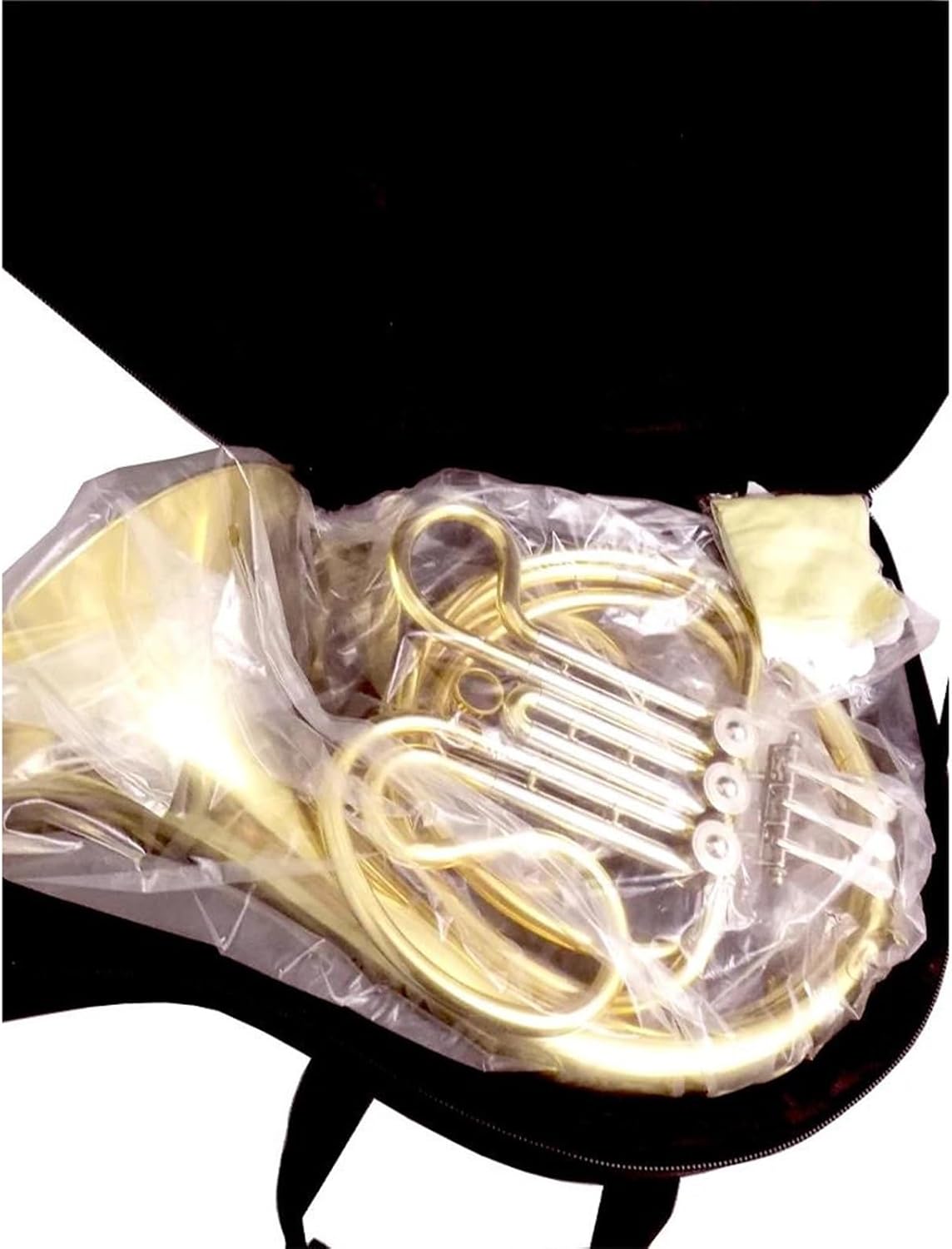 Brass French Horn Professional Eb/F Single Junior French Horn Musical Instruments With Case Mouthpiece Brass Instrument