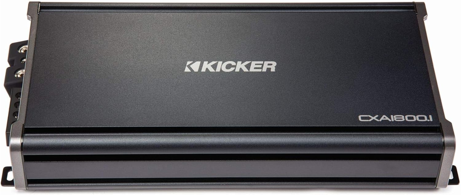 Kicker CXA1800.1 1800-Watt Mono Class D Subwoofer Amplifier