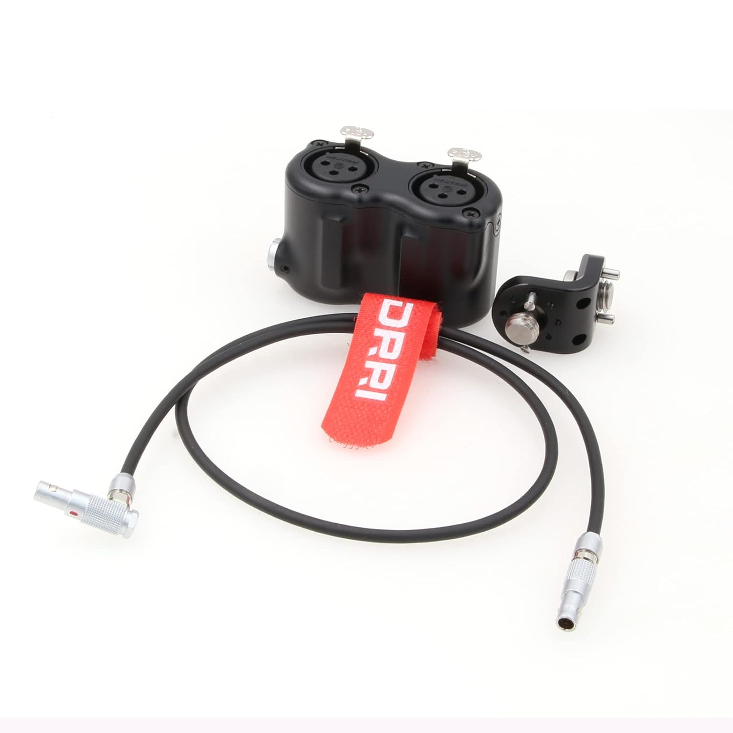 DRRI A-Box ARRI Alexa Mini with Dual Channel 3-Pin XLR line inputs and 5-pin ODU Cable for RED V-Raptor/Phantom Power