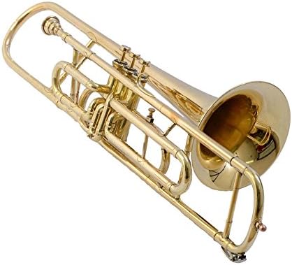 CHRISTMAS-05 TROMBONE BRASS MADE Bb PITCH WITH FREE CASE + MP