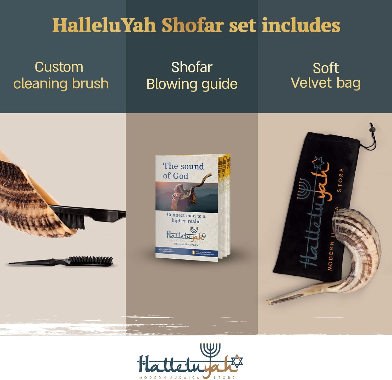 HalleluYAH Shofar From Israel: 20