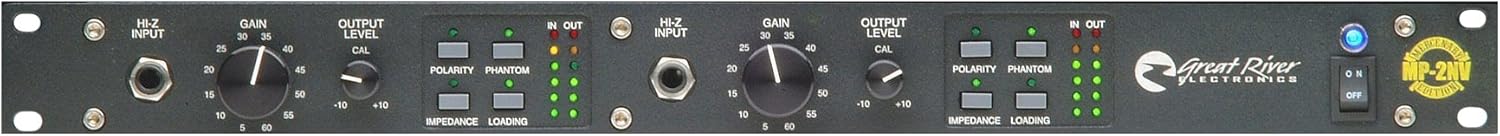 MP2NV Two Channel Microphone Preamp