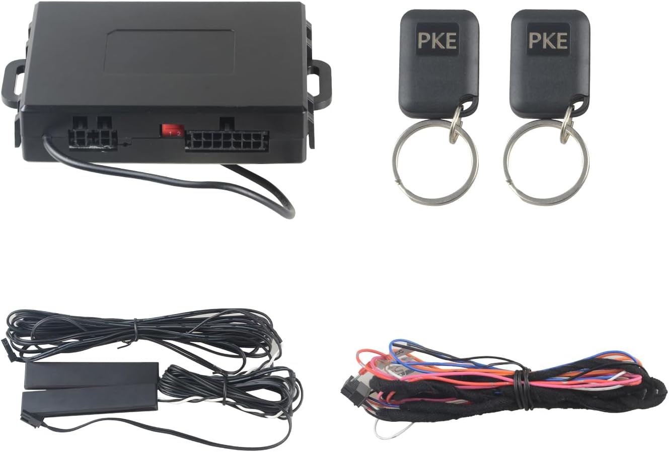 EASYGUARD DC12V Rolling Code Smart Key PKE Module Passive Keyless Entry Proximity Lock Unlock