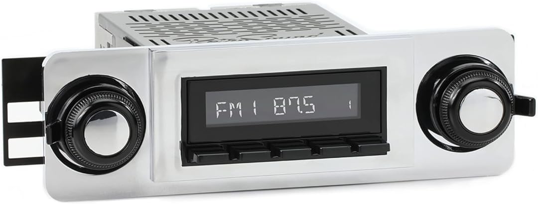 RetroRadio Compatible with 1967-72 GMC C/K Series Truck Features Include Bluetooth, AUX, AM/FM LAB-M1-119-23P-93PG