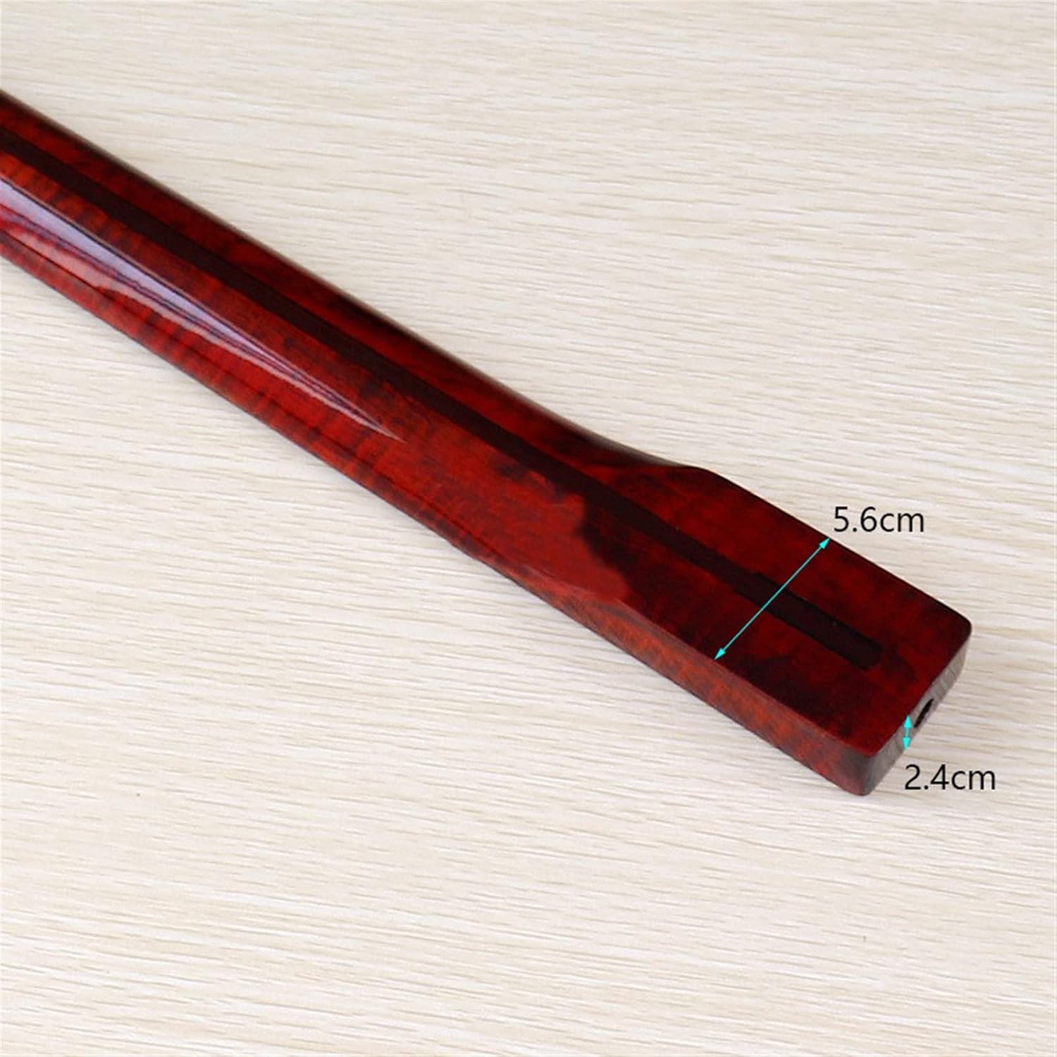 Maple Electric Guitar Neck One Piece Wood Grossy Guitar Arm 21 Frets Electric Guitar Neck