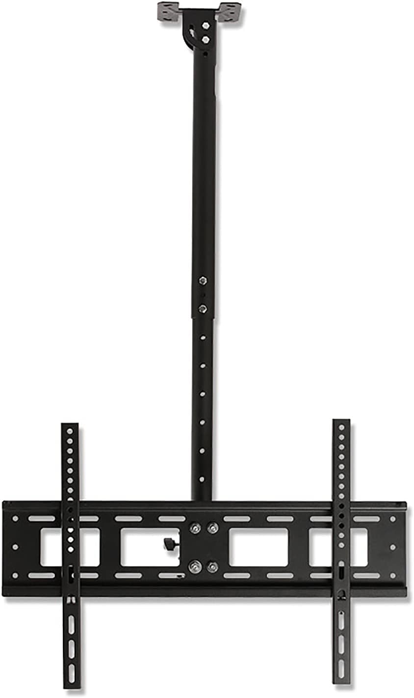 TV Stand tv Wall Mount Ceiling TV Mount Bracket, Full Motion 360 Deg Rotation Tilt Swivel TV Mount, Fits 40-80inch LED Screen Display, Can 90° Flip Down (Size : 0.65-1.55